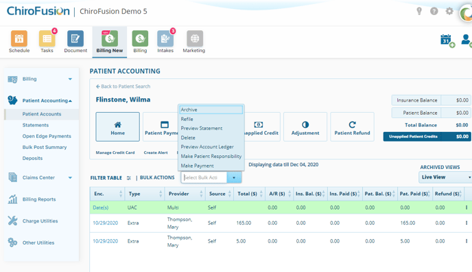 Export Patient Acct-1