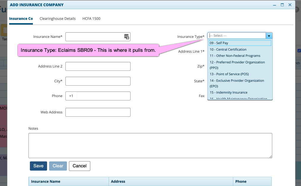 How Do I Correct Segment SBR09 On My Eclaims?